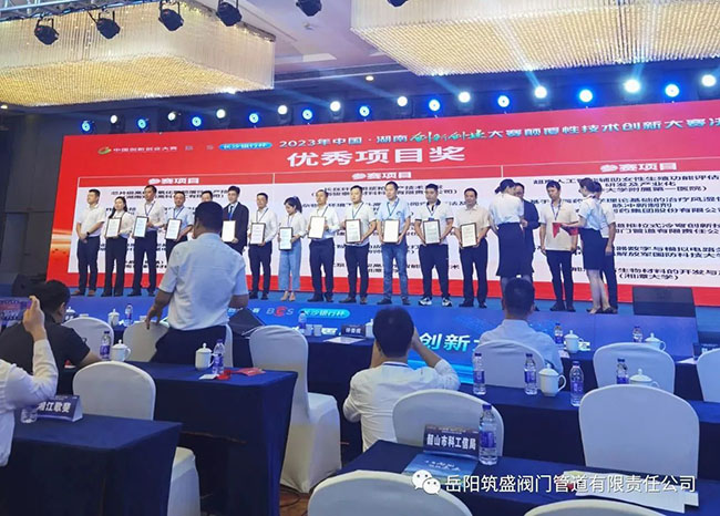 热烈庆贺我公司荣获省颠覆性技术创新大赛“优秀项目奖”!