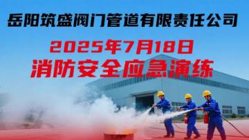 岳阳云顶国际官网阀门于2025年7月18日开展了本年度消防应急演练